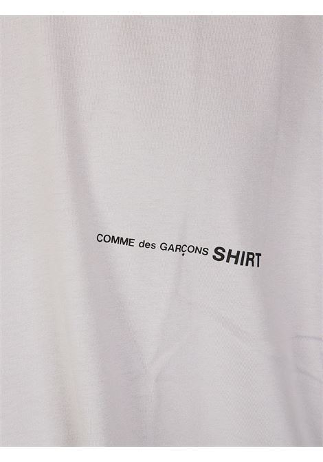 printed t-shirt man grey COMME DES GARÇONS SHIRT | FO-T0232